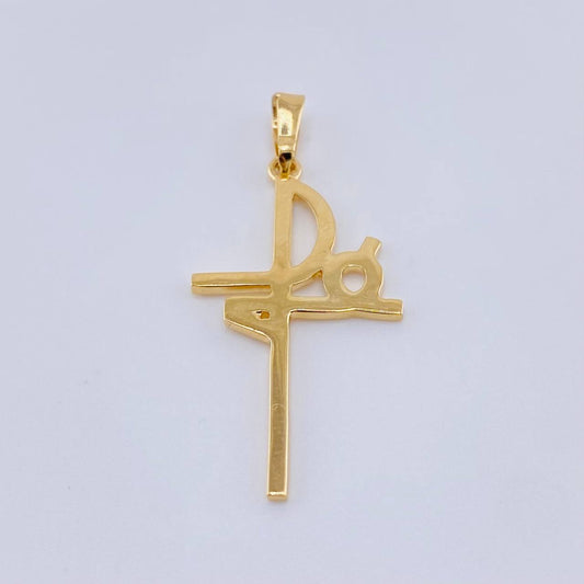 Dije Fe 1.3gr / 3.5cm / Oro Amarillo 18K