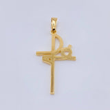 Dije Fe 1.3gr / 3.5cm / Oro Amarillo 18K