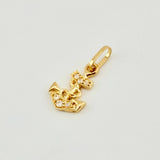 Dije Ancla 0.35gr / 1.5cm / Oro Amarillo 18K