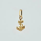 Dije Ancla 0.35gr / 1.5cm / Oro Amarillo 18K
