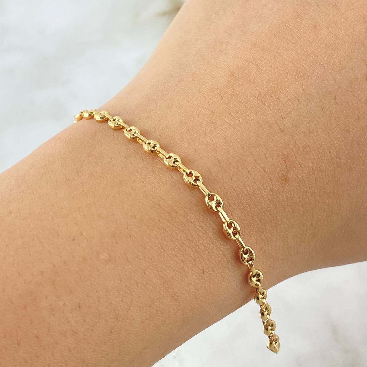 Pulso GC 2.35gr / 19cm / Oro Amarillo 18K