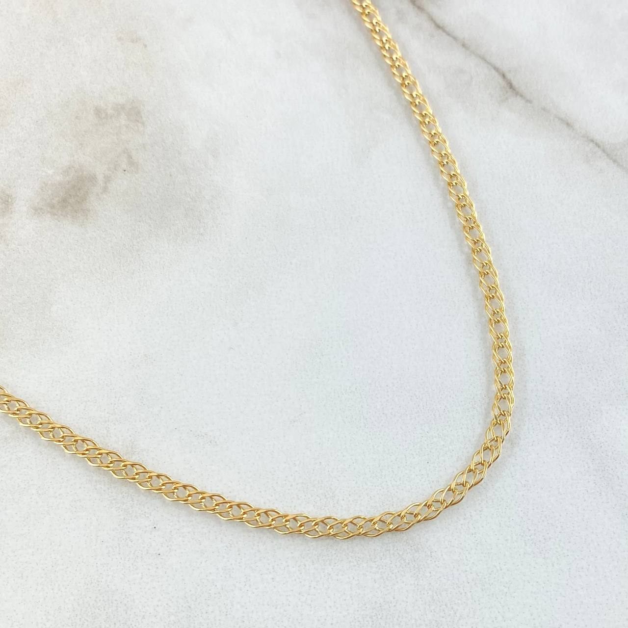 Cadena Garibaldi 3.15gr / 60cm / Oro Amarillo +3 18K