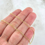 Cadena Aro Seguido 1.75gr / 45cm / Oro Amarillo +3 18K