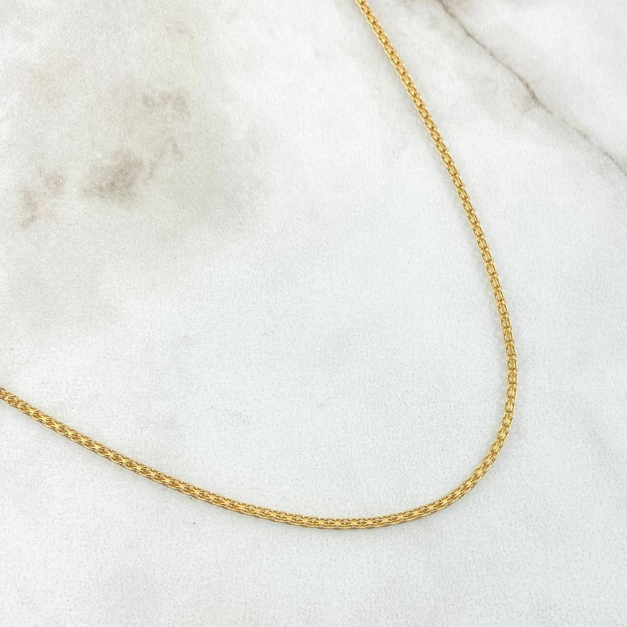 Cadena China 3.3gr / 60cm / Oro Amarillo +1 18K