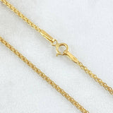 Cadena China 3.3gr / 60cm / Oro Amarillo +1 18K