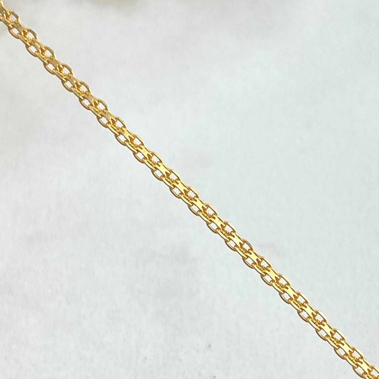 Cadena China 3.3gr / 60cm / Oro Amarillo +1 18K