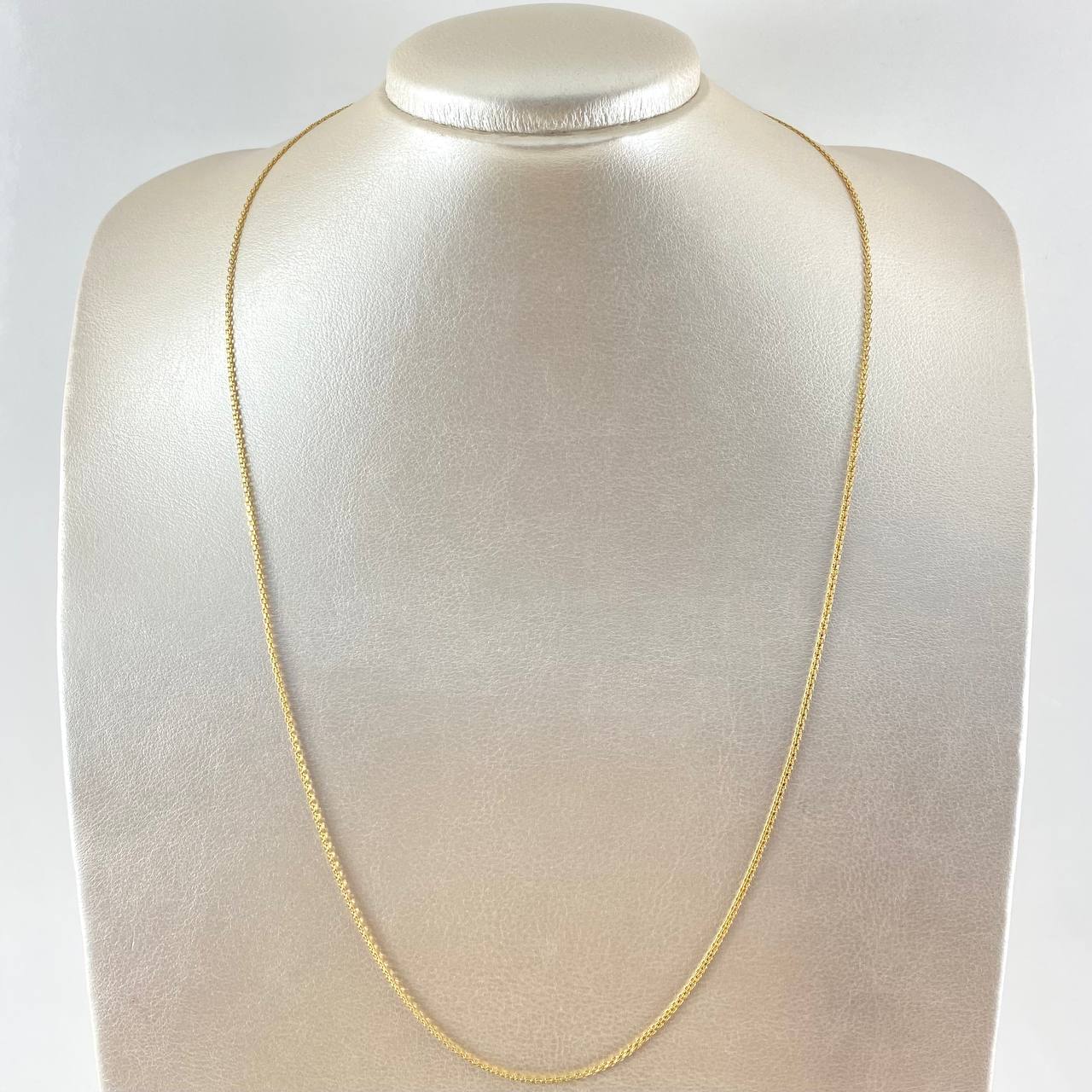 Cadena China 3.3gr / 60cm / Oro Amarillo +1 18K