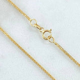 Cadena Franco 2.5gr / 60cm / Oro Amarillo +3 18K