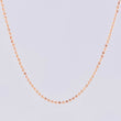 Cadena Militar 5.5g / 60cm / 1.45mm Oro Rosa 18K