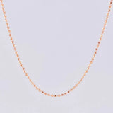 Cadena Militar 5.45g / 60cm / 1.4mm Oro Rosa 18K