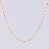 Cadena Militar 5.35g / 60cm / 1.45mm Oro Rosa 18K