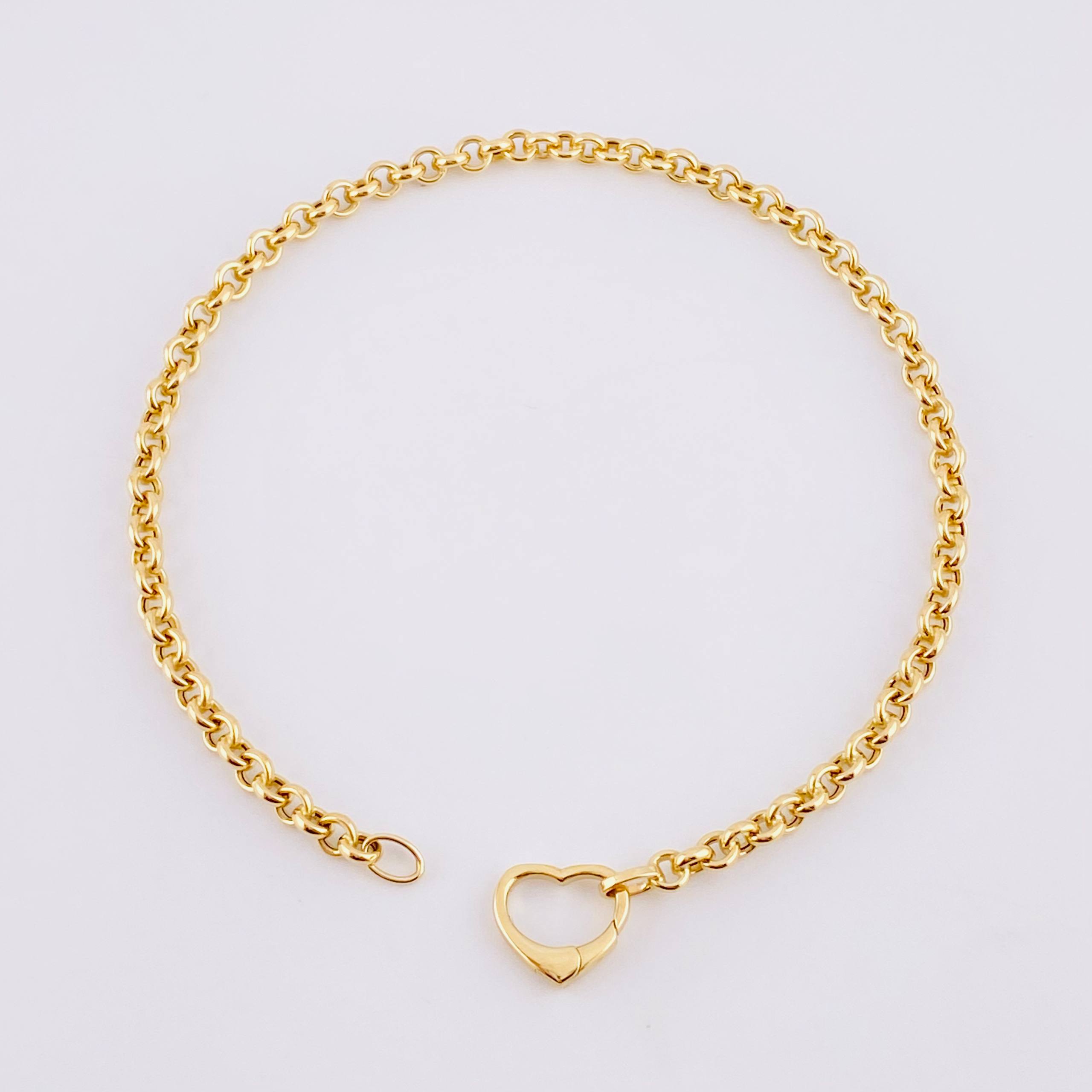 Pulso Aro Seguido 3.7g / 22.5cm / 2.4mm Oro Amarillo 18K