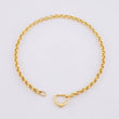 Pulso Aro Seguido 3.7g / 22.5cm / 2.4mm Oro Amarillo 18K
