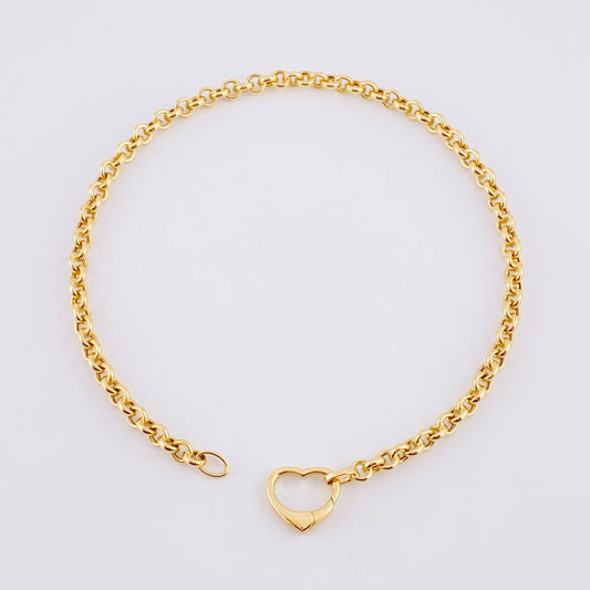 Pulso Aro Seguido 3.7g / 22.5cm / 2.4mm Oro Amarillo 18K