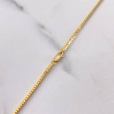 Cadena Veneciana 4.95gr / 50cm / 1.2mm Oro Amarillo +3 18K &