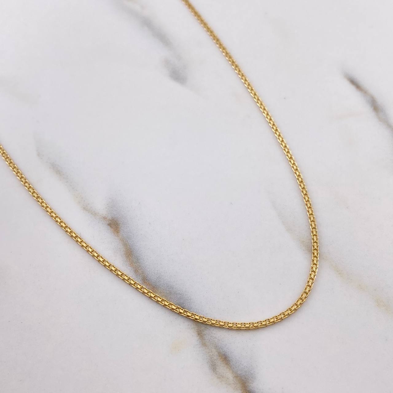 Cadena China 3.1gr / 60cm / 1.3mm Oro Amarillo +0 18K &