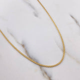 Cadena China 3.1gr / 60cm / 1.3mm Oro Amarillo +0 18K &