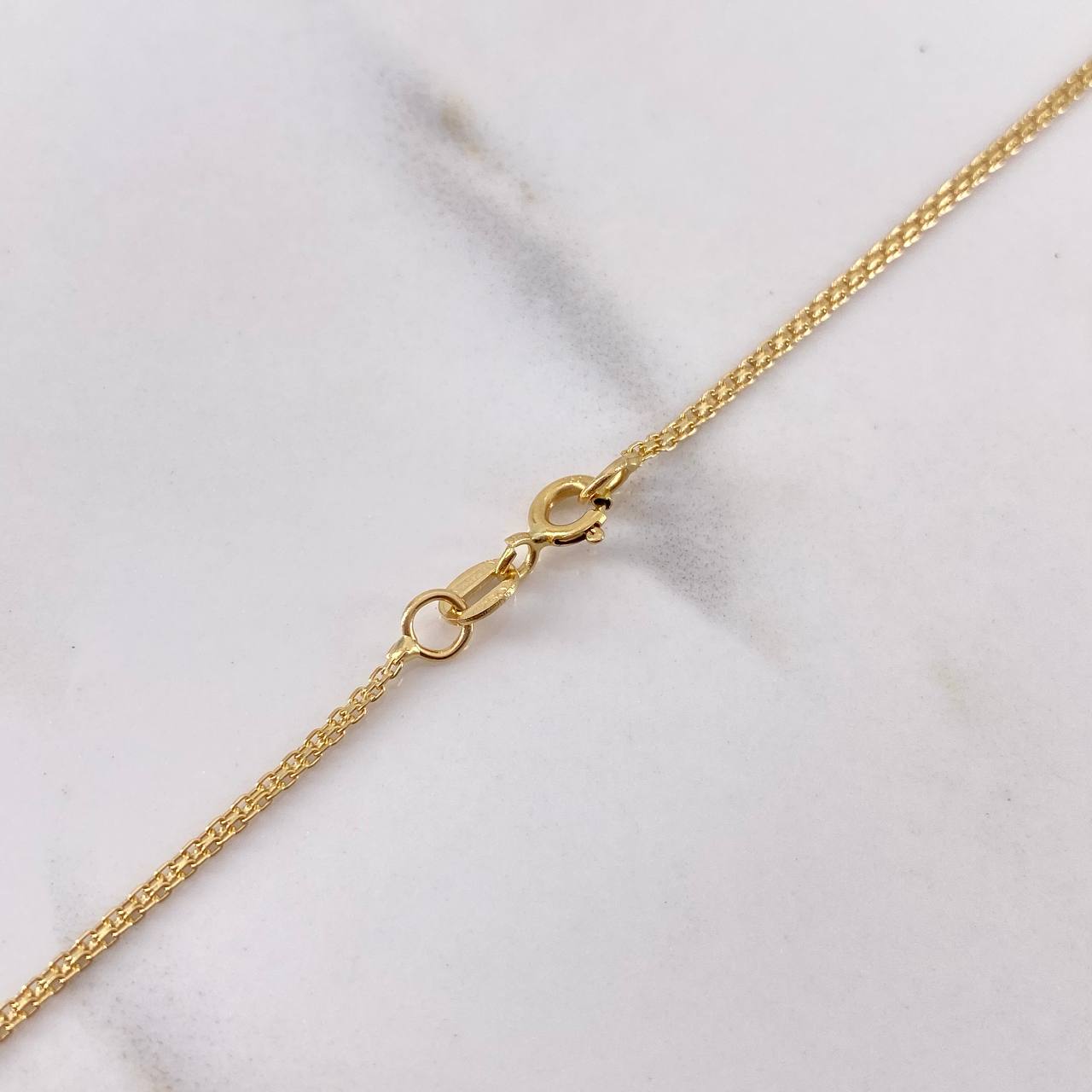 Cadena China 3.1gr / 60cm / 1.3mm Oro Amarillo +0 18K &