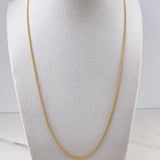 Cadena China 3.1gr / 60cm / 1.3mm Oro Amarillo +0 18K &
