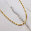 Cadena Cubana 6.2gr / 70cm / 2.6mm Oro Amarillo +0 18K &
