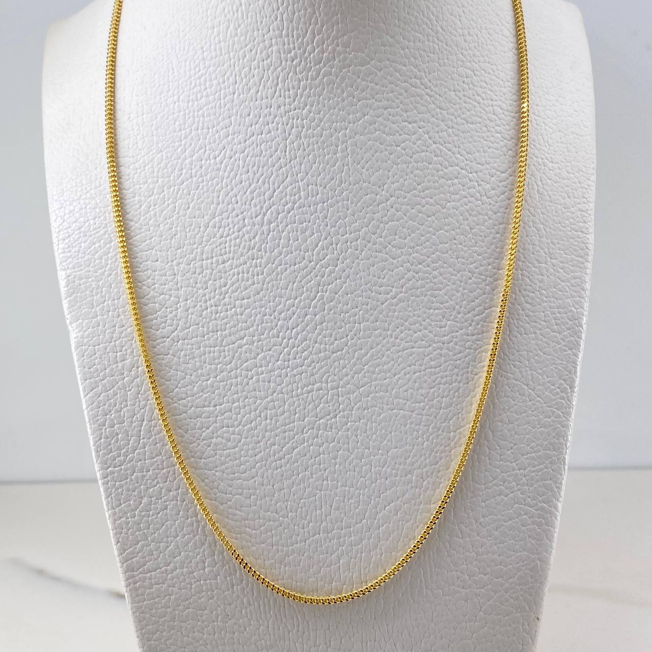Cadena Franco 4.55gr / 60cm / 1.4mm Oro Amarillo +4 18K &