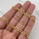 Cadena Figaro 7.5gr / 60cm / 4.1mm Oro Amarillo +0 18K &