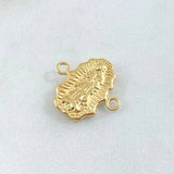 Herraje Virgen Guadalupe 0.5 g / 1.4 cm Oro Amarillo 18K