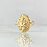 Herraje Virgen Del Carmen 1.05gr / 2cm / Troquelada Oro Amarillo 18K ©