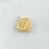 Herraje Virgen Del Carmen 0.85gr / 1.7cm / Troquelada Oro Amarillo 18K ©