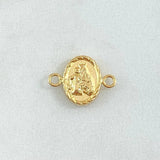 Herraje Virgen Del Carmen 0.65gr / 1.6cm / Oro 18K
