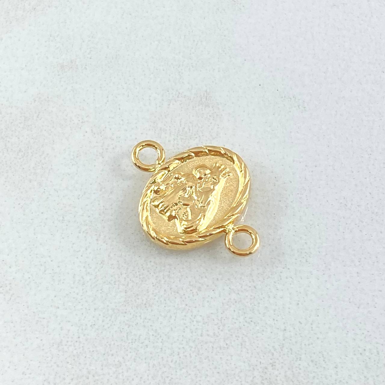 Herraje Virgen Del Carmen 0.65gr / 1.6cm / Oro 18K