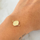 Herraje Virgen Del Carmen 0.65gr / 1.6cm / Oro 18K