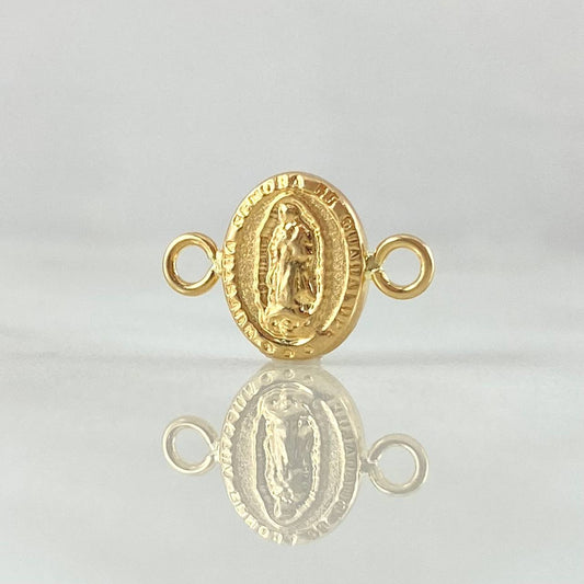 Herraje Virgen Guadalupe 0.45gr / 1.3cm / Oro Amarillo 18K *