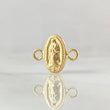 Herraje Virgen De Guadalupe 0.35gr / 1cm / Troquelado Oro Amarillo 18K *