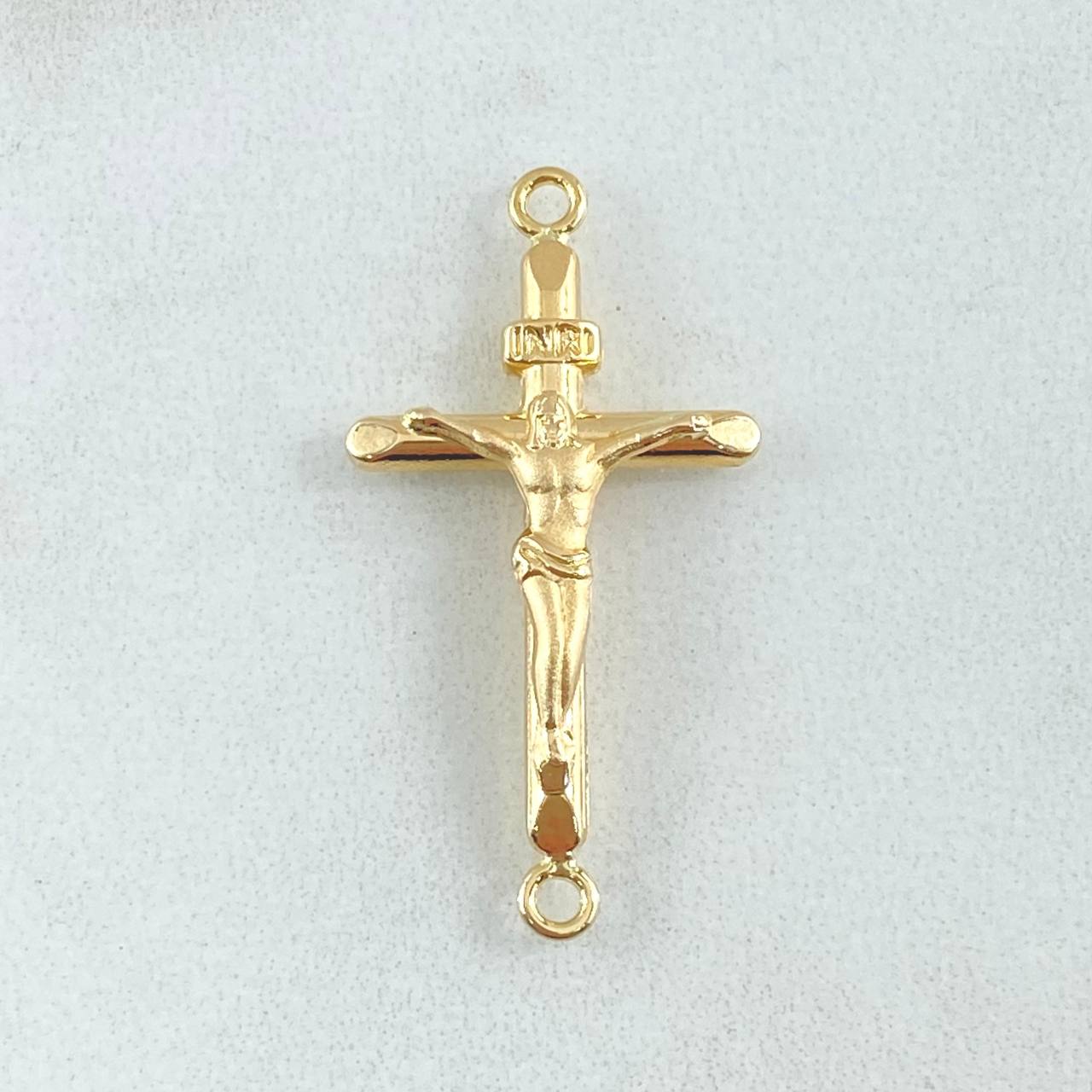 Herraje Cruz Cristo 1gr / 3.1cm / Oro 18K