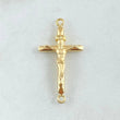 Herraje Cruz Cristo 1gr / 3.1cm / Oro 18K