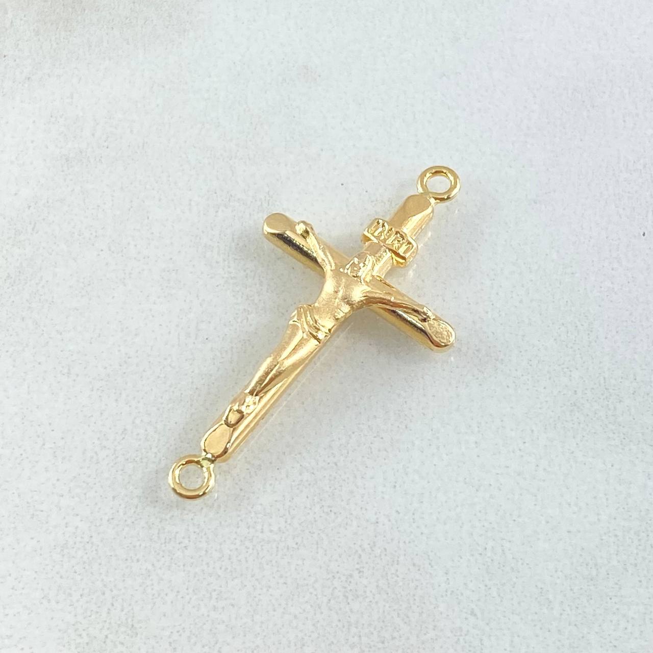 Herraje Cruz Cristo 1gr / 3.1cm / Oro 18K