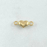 Herraje Corazon 0.3gr / 1.4cm / Oro 18K