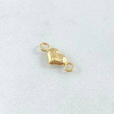 Herraje Corazon 0.3gr / 1.4cm / Oro 18K