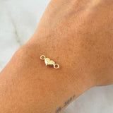 Herraje Corazon 0.25gr / 1.5cm / Oro Amarillo 18K ©