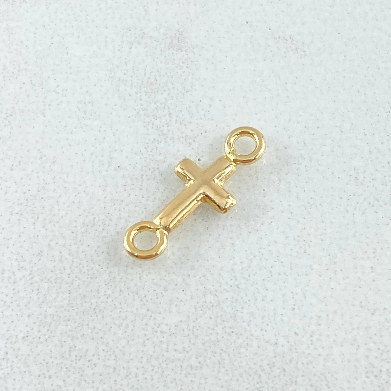 Herraje Cruz 0.15gr / 1.4cm / Oro Amarillo 18K ©