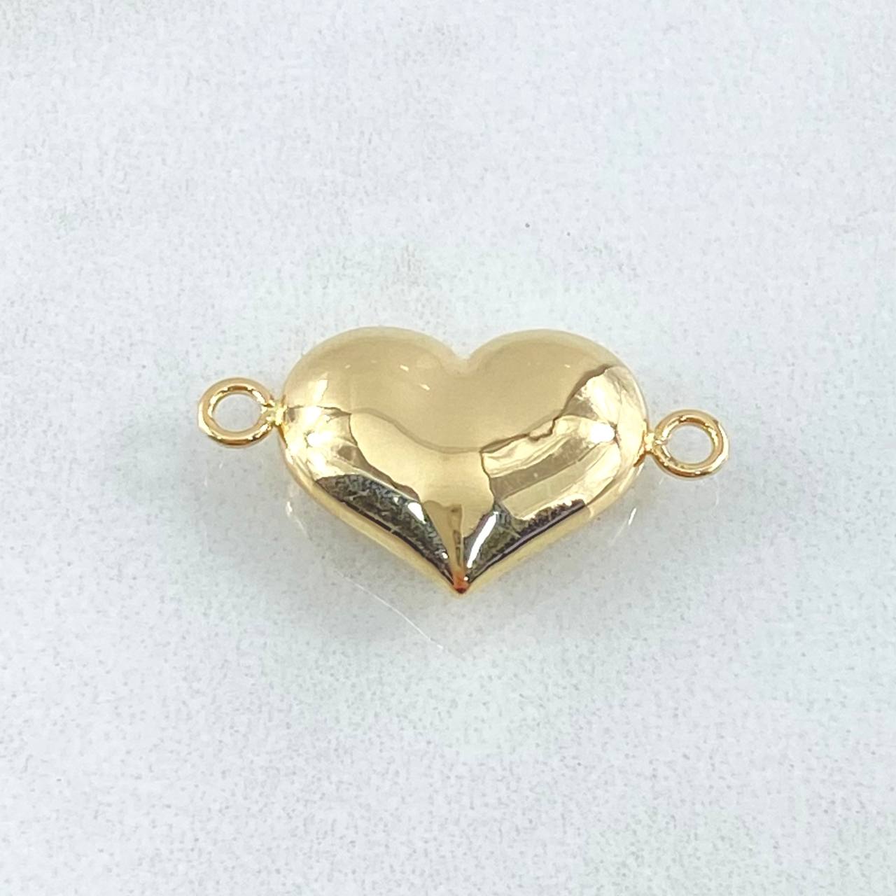 Herraje Corazon 1.05gr / 2.2cm / Troquelado Oro Amarillo 18K ©
