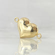 Herraje Corazon 1.05gr / 2.2cm / Troquelado Oro Amarillo 18K ©