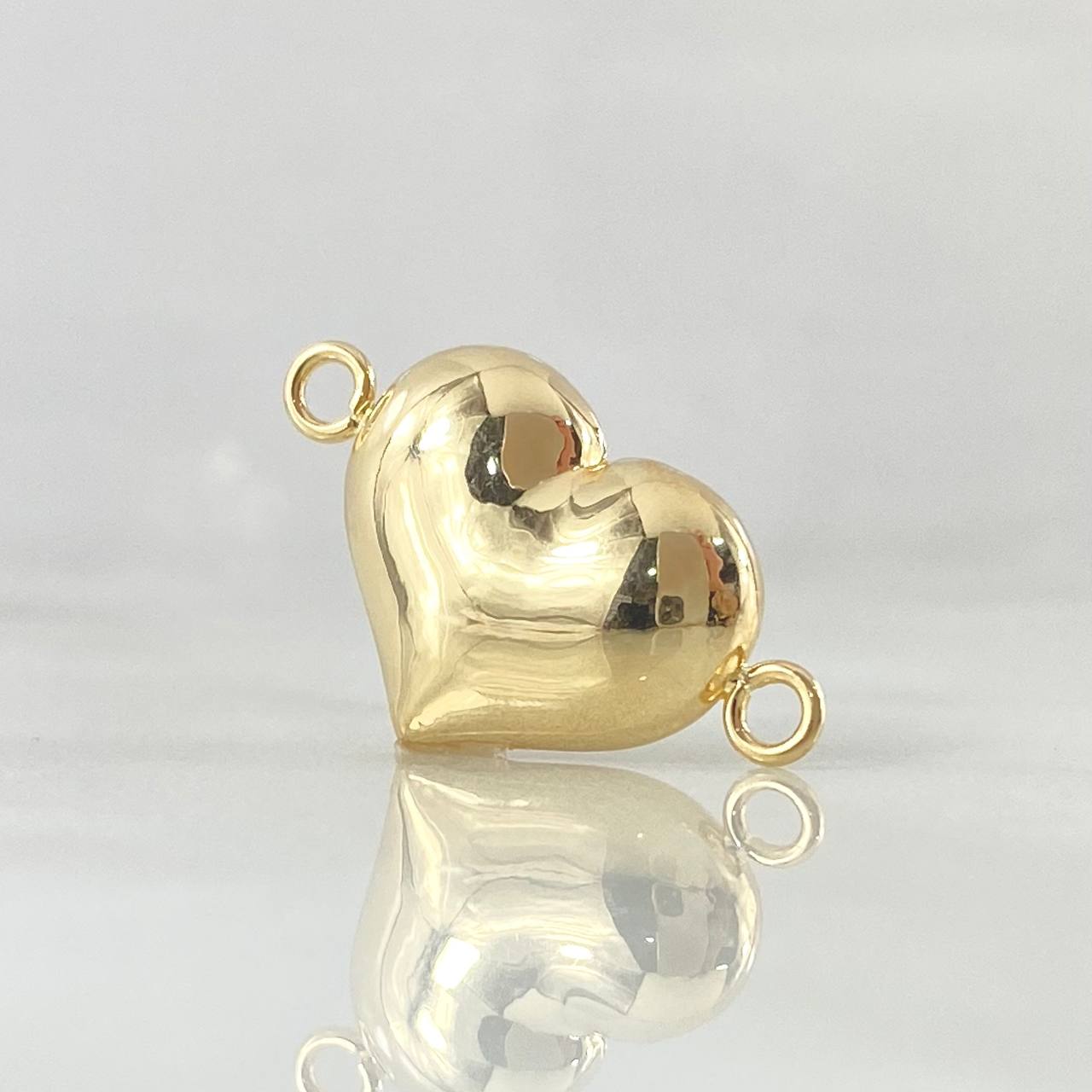 Herraje Corazon 1.05gr / 2.2cm / Troquelado Oro Amarillo 18K *