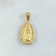 Dije Virgen Guadalupe Silueta Rallado 0.65gr / 2cm / Oro Amarillo 18K *