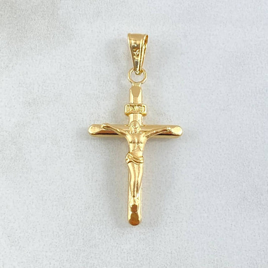 Dije Cruz Cristo 1.05gr / 3.5cm / Oro 18K