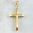 Dije Cruz Lisa 3.15gr / 5.3cm / Oro 18K