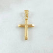 Dije Cruz 0.7gr / 2.8cm / Oro 18K