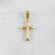 Dije Cruz 0.4gr / 2.2cm / Oro 18K