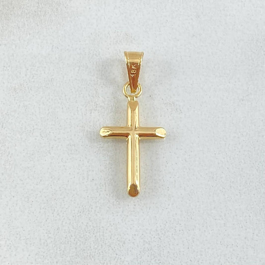 Dije Cruz 0.4gr / 2.2cm / Oro 18K